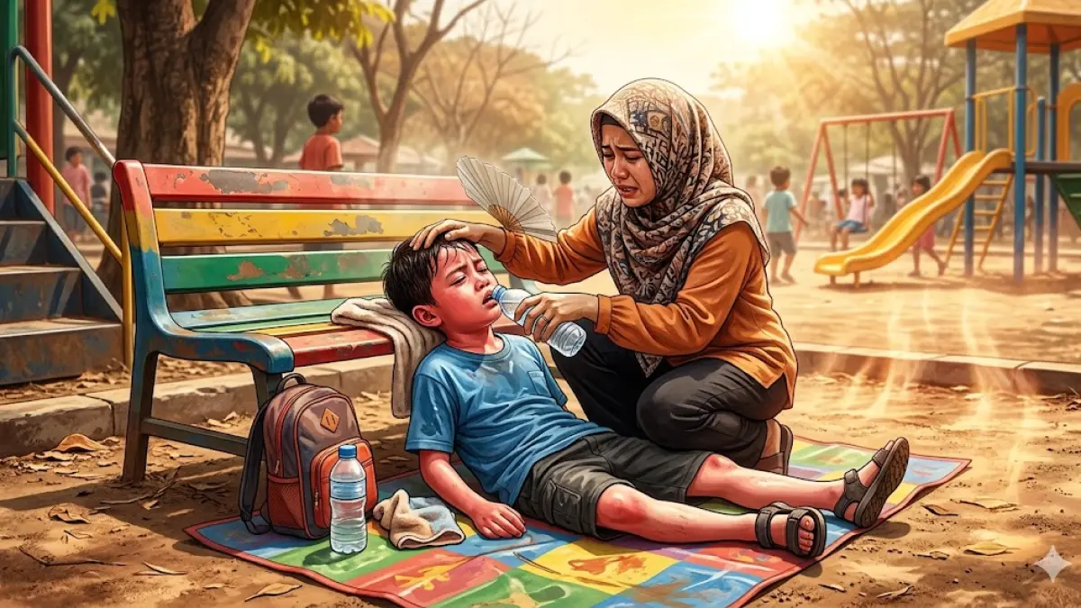 Ilustrasi Heat stroke