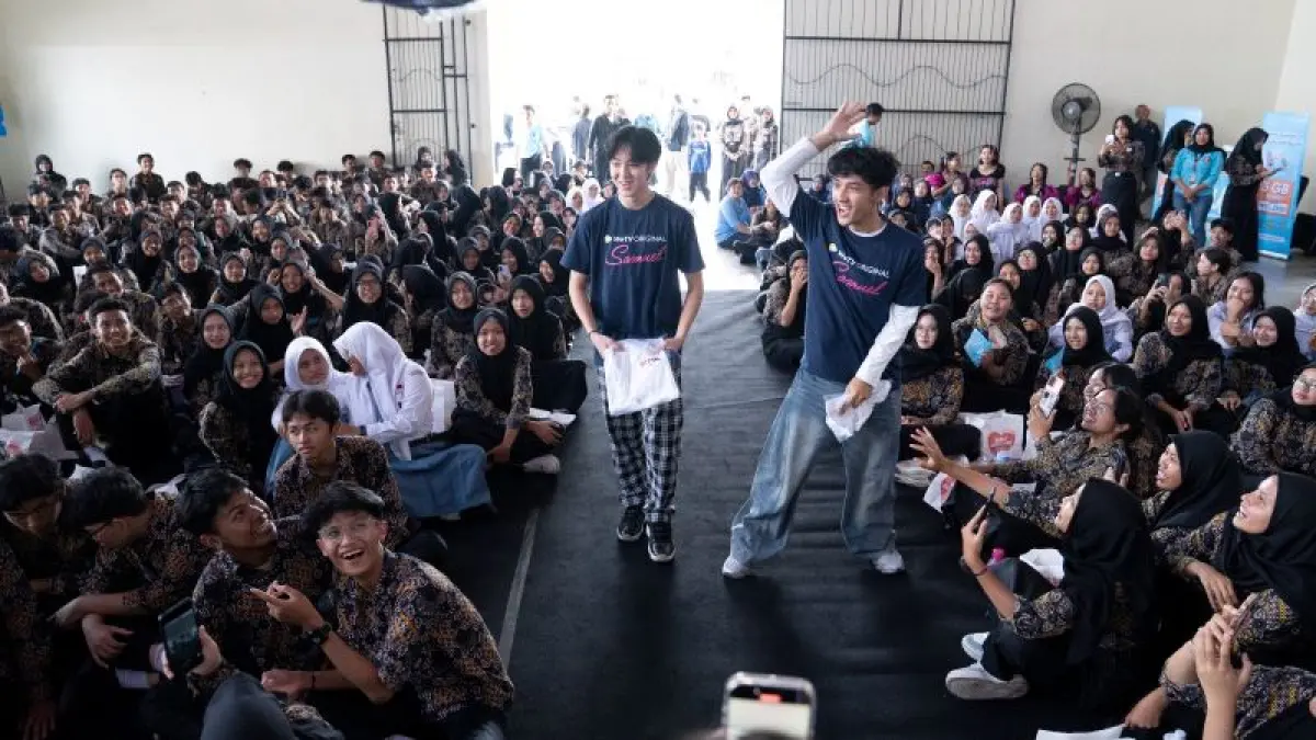 Acara Meet and Greet Cast WeTV Original Samuel. (Dokumentasi panitia)