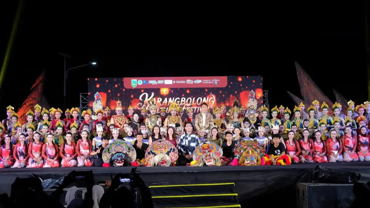 Penari Sendratari “The Tales of Karangbolong” di Karangbolong Culture Festival 2026 (instagram/zeey_0702)