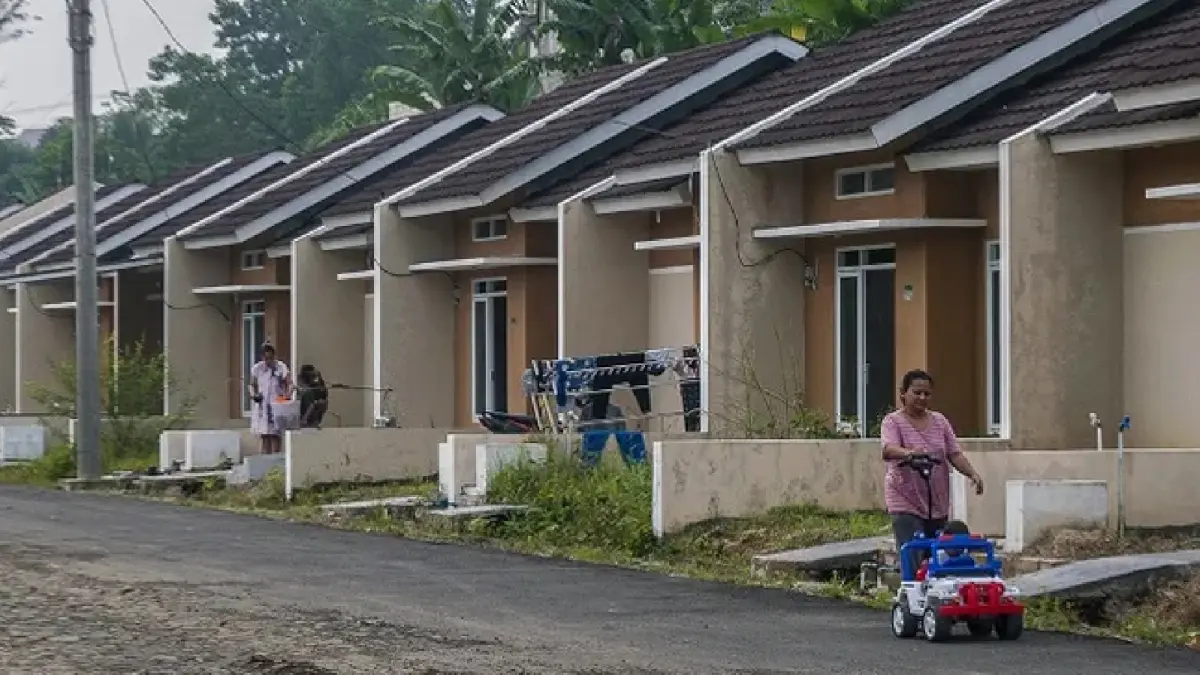 Harga rumah subsidi direvisi pemerintah, ada kenaikan di tiap provinsi. (Sumber: Antara/Muhammad Bagus Khoirunas)