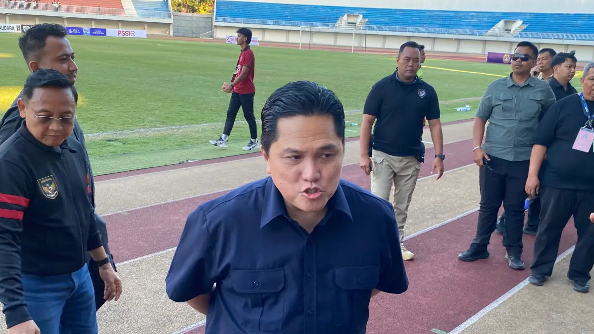 Menteri Pemuda dan Olahraga (Menpora) sekaligus Ketua Umum Persatuan Sepak Bola Seluruh Indonesia (PSSI) Erick Thohir 