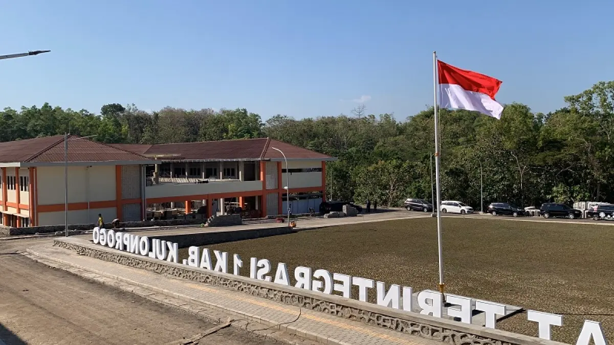 Sekolah Rakyat rintisan di Kulon Progo.&nbsp;ANOM BAGASKORO/RADAR JOGJA