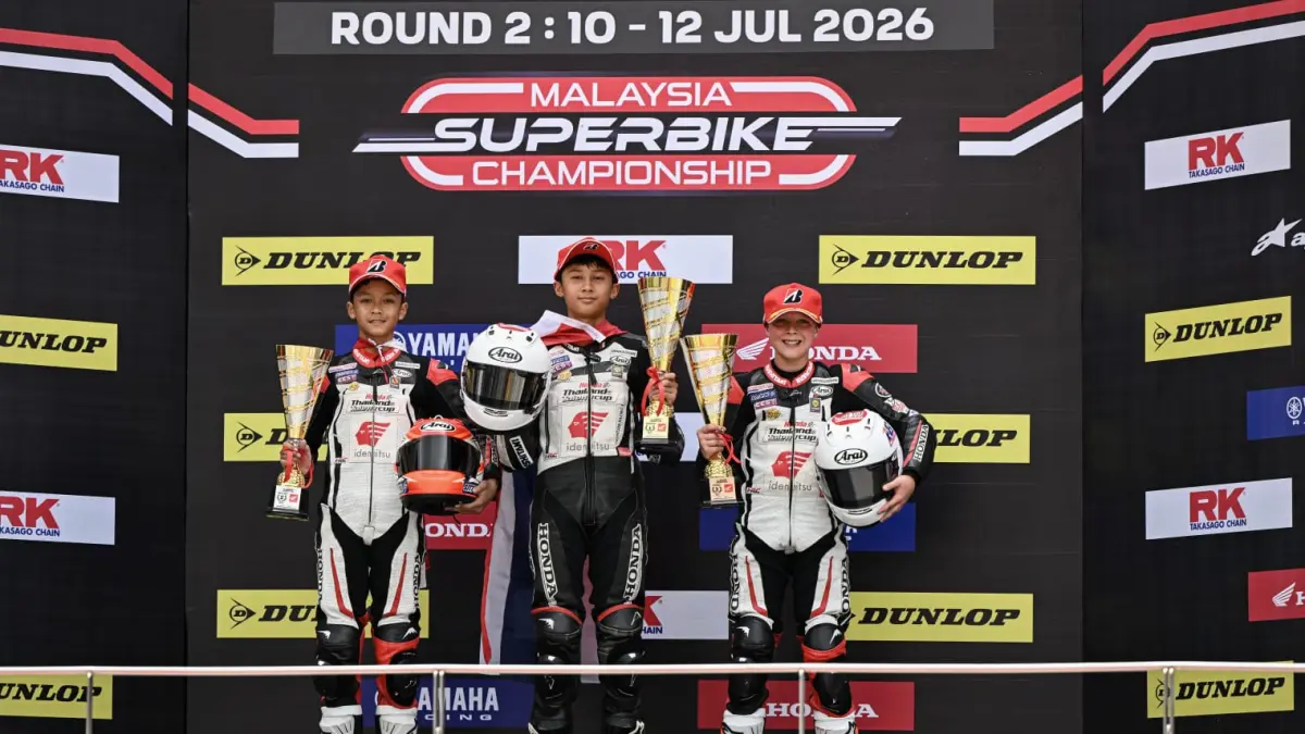 Idemitsu Honda Thailand Talent Cup (IHTTC) 2026 kembali digelar dan memasuki putaran kedua bersamaan dengan ajang Malaysia Superbike Championship.