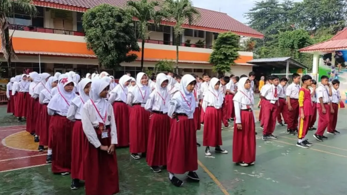 Ancaman Bom di SDN Srengseng Sawah 15 pada hari pertama MPLS (Instagram/sdn_ss15pg)