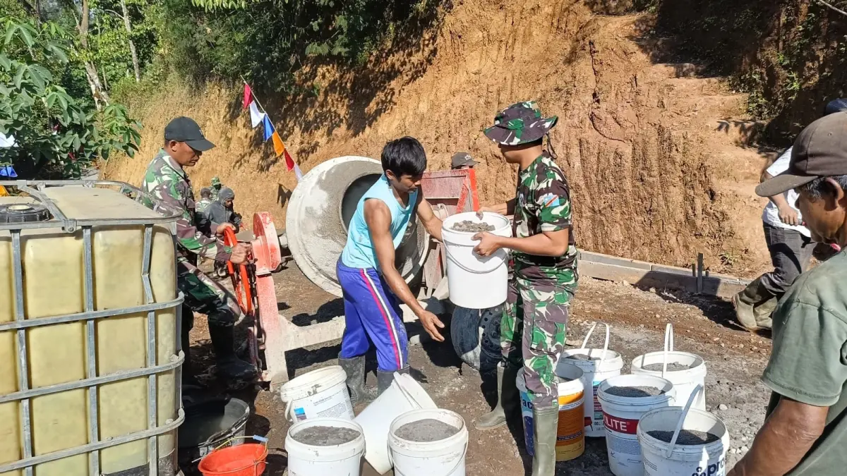 Satgas TMMD Reguler Ke-129 Kodim 0708 Purworejo