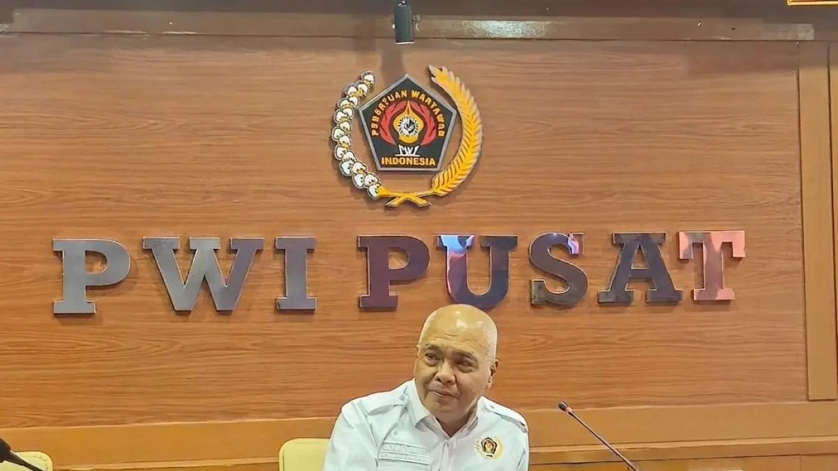 Ketua Umum PWI Pusat, Akhmad Munir