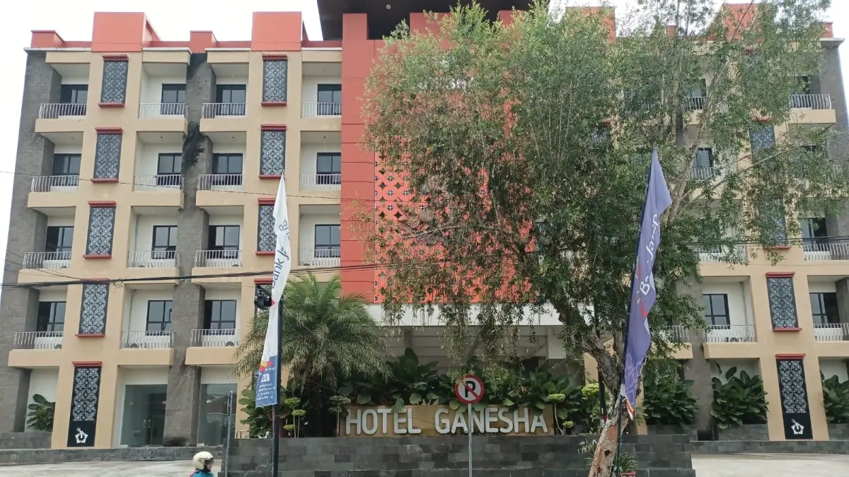 Hotel Ganesha yang berada di Jalan Kolonel Sugiono, Purworejo siap beroperasi dengan skema pengelolaan oleh mitra atau pihak ketiga. (M Hafied/Radar Jogja)