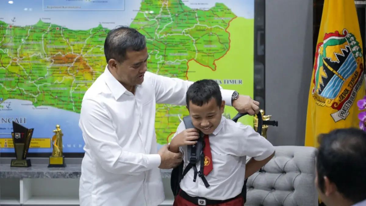 Hebat! Bocah SD Peraih Letter of Recognition NASA Dapat Apresiasi dari Ahmad Luthfi