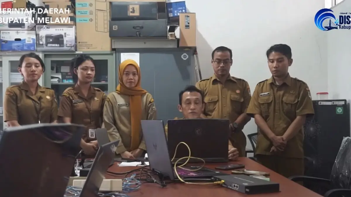 Pernyataan resmi pemerintah Kabupaten Melawi terkait konten videotron yang tidak senonoh (Instagram/@diskominfomelawi)