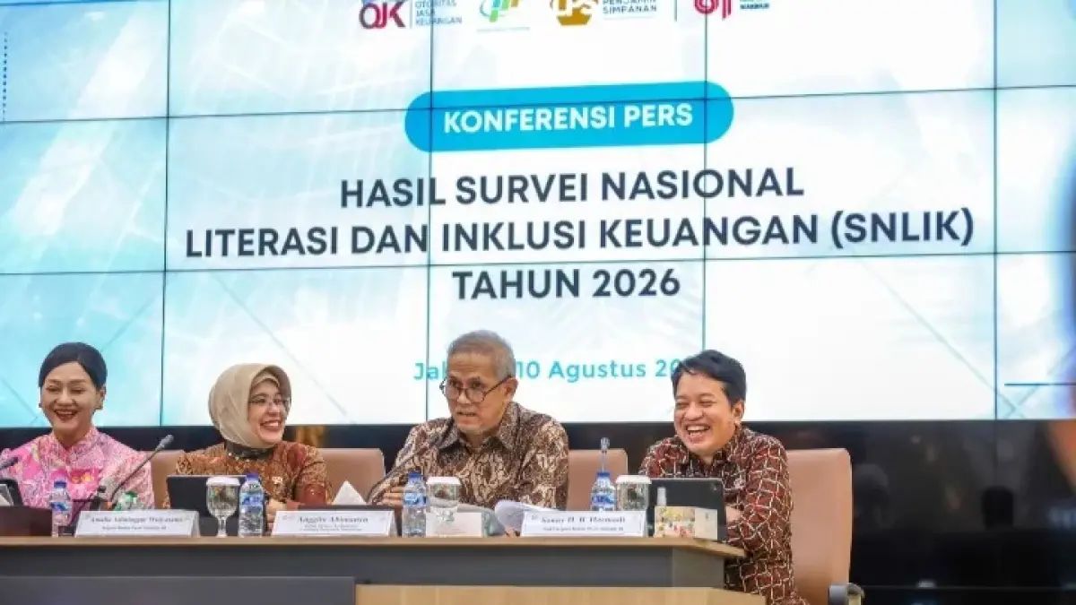Hasil Survei Nasional Literasi dan Inklusi Keuangan (SNLIK) Tahun 2026