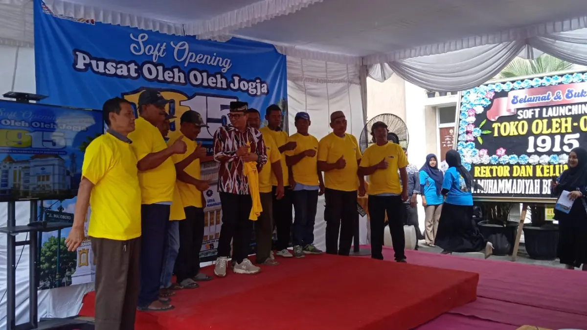 Suara Muhammadiyah Buka Pusat Oleh-Oleh Jogja 1915, Sajikan Bakpia Cahya hingga Rendang Datuk