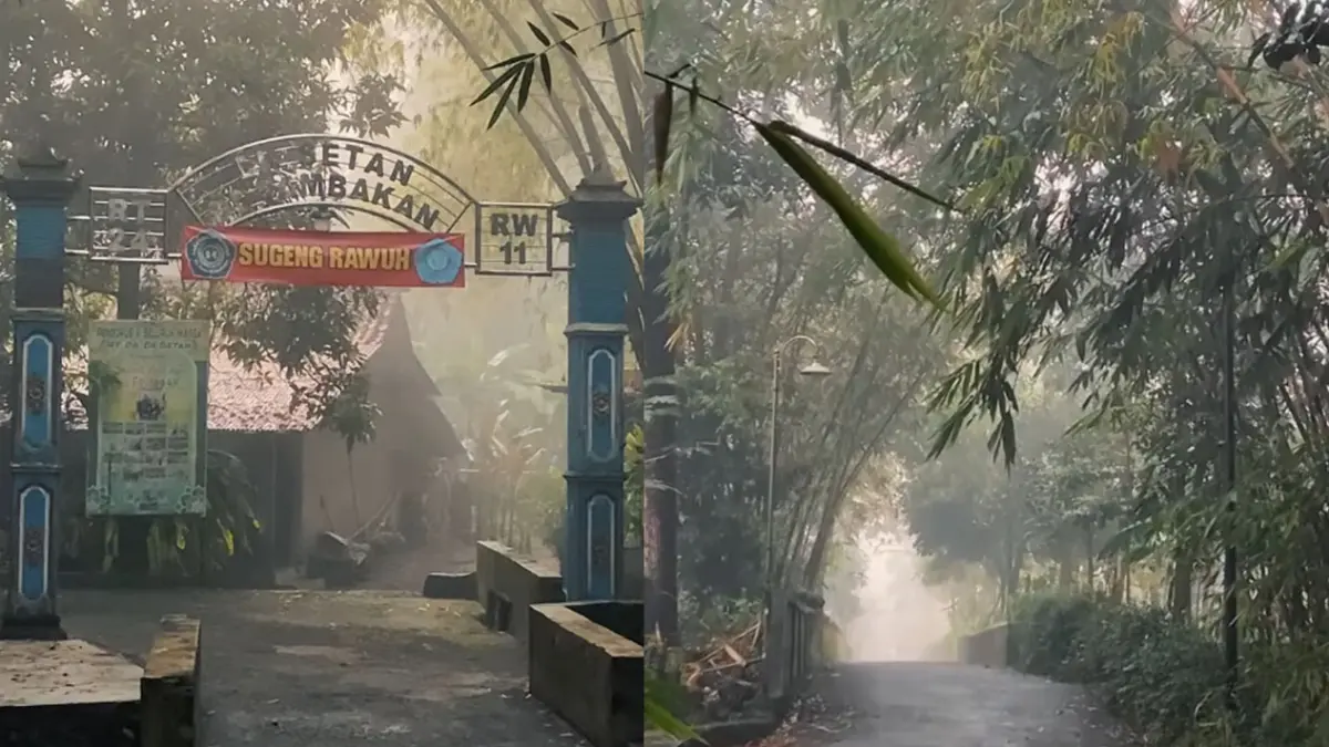 Dusun Setan, Desa Tambakan, Kecamatan Jogonalan, Kabupaten Klaten, Jawa Tengah. (IG/hyoubie)