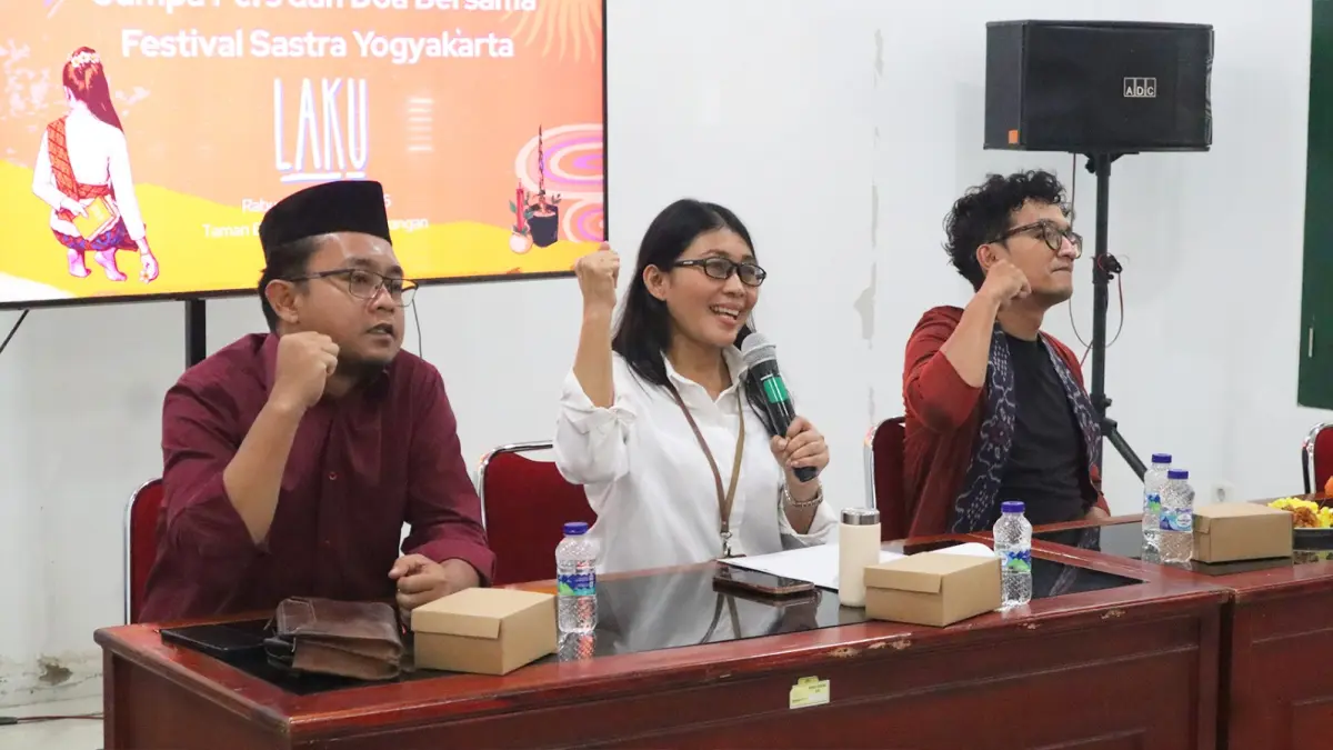 Jumpa pers Festival Sastra Yogyakarta