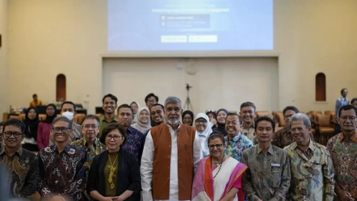 Hadiri UGM Annual Lecture, Kailash Satyarthi Tekankan Pentingnya Compassion dan Prinsip 3D untuk Perubahan Global
