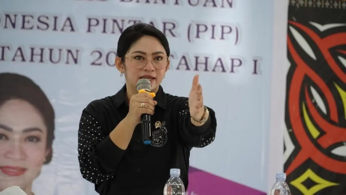 Eva Stevany, anggota DPR RI masuk kategori desil 4. (Sumber : X @LambeSahamjja)


