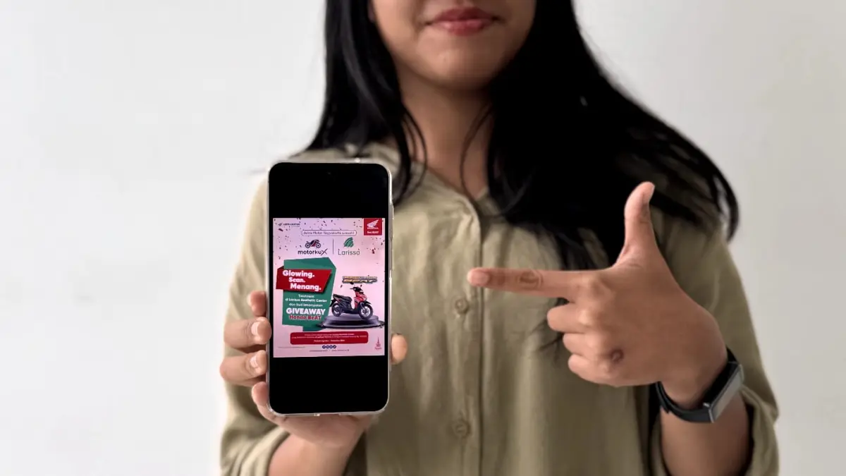 Aplikasi Motorku X, Astra Motor Yogyakarta dan Larissa meluncurkan program undian spesial yang memberikan kesempatan bagi konsumen untuk membawa pulang hadiah utama berupa satu unit sepeda motor Honda BeAT.&nbsp;