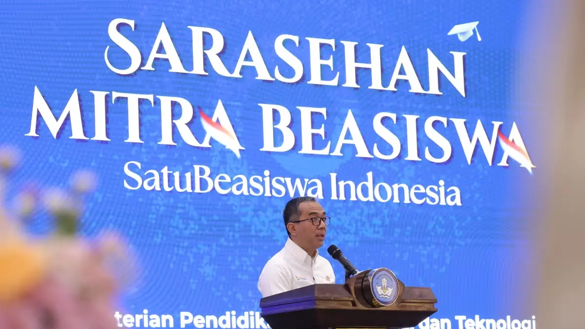 Kemdiktisaintek memperkenalkan platform SatuBeasiswa Indonesia untuk menghimpun informasi berbagai program beasiswa dalam satu ekosistem digital (Dok. Kemdikbudristek)