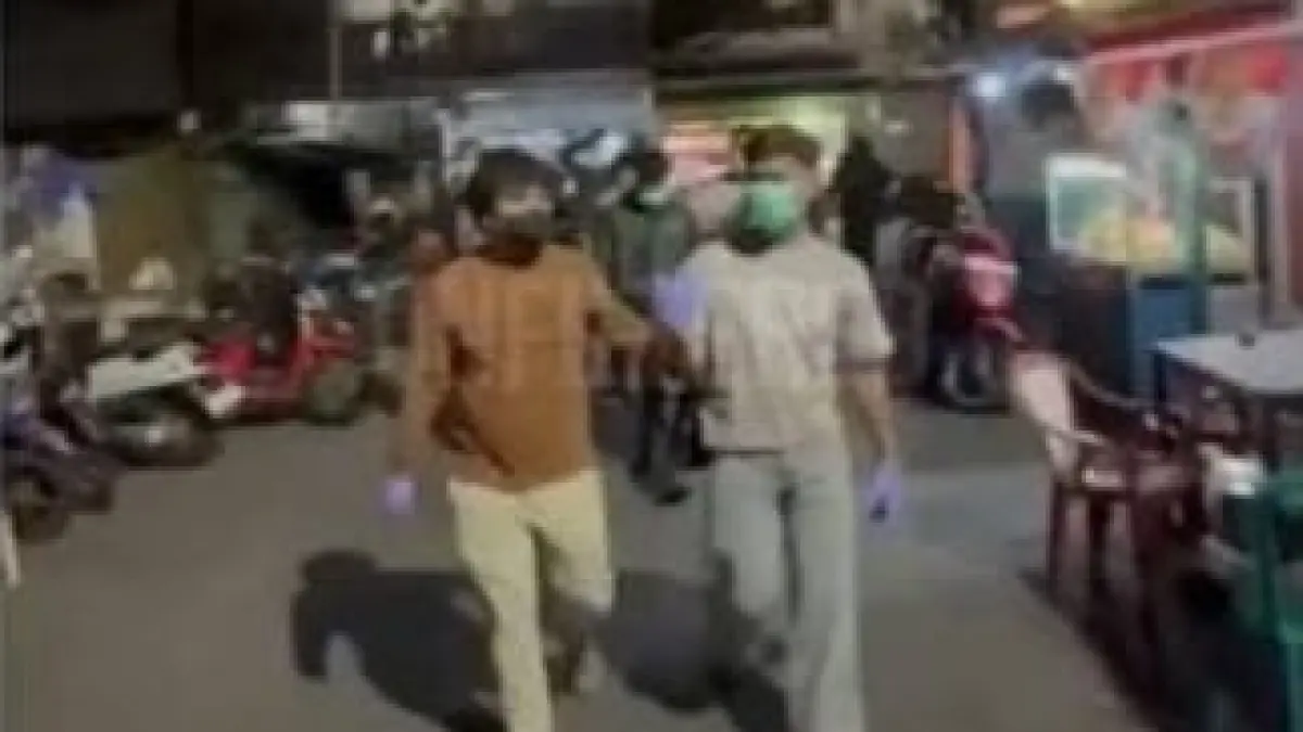 Polisi menangkap dua pria berinisial MR (27) dan MA (23)