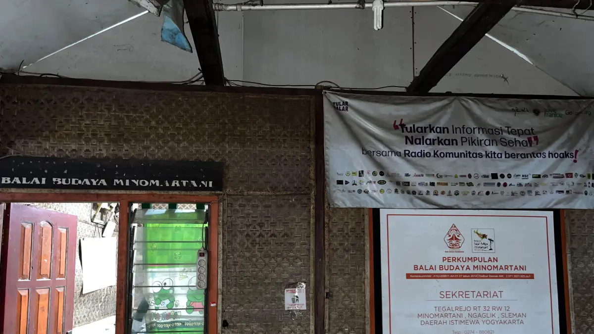 Suasana Magang Mahasiswa USD di Balai Budaya Minomartani