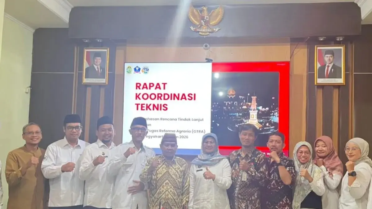Tim Gugus Tugas Reforma Agraria (GTRA) Kota Yogyakarta (Dok. Humas ATR)