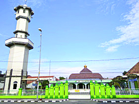 Salah satu bagian dari Masjid Agung Kutoarjo di  Kecamatan Kutoarjo, Kabupaten Purworejo.