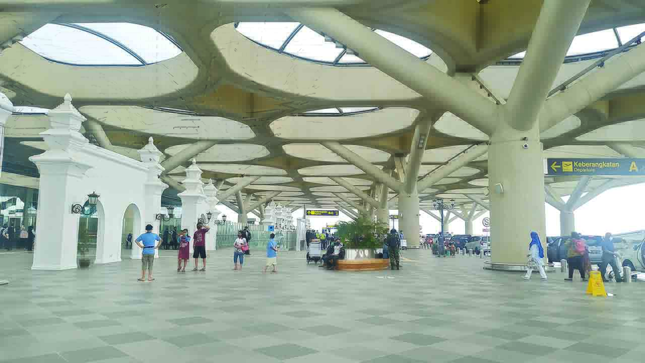 Suasana Yogyakarta Internasional Airport (YIA). Pada mudik lebaran nanti rencananya akan dilakukan pemangkasan jam operasional di bandara tersebut.