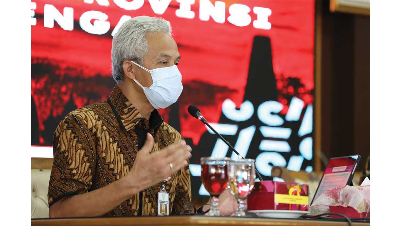 KOMITMEN: Ganjar Pranowo tak memungkiri, UMKM jadi salah satu yang terdampak dari pelaksanaan PPKM Darurat dan kebijakan pengetatan lainnya. (ISTIMEWA)