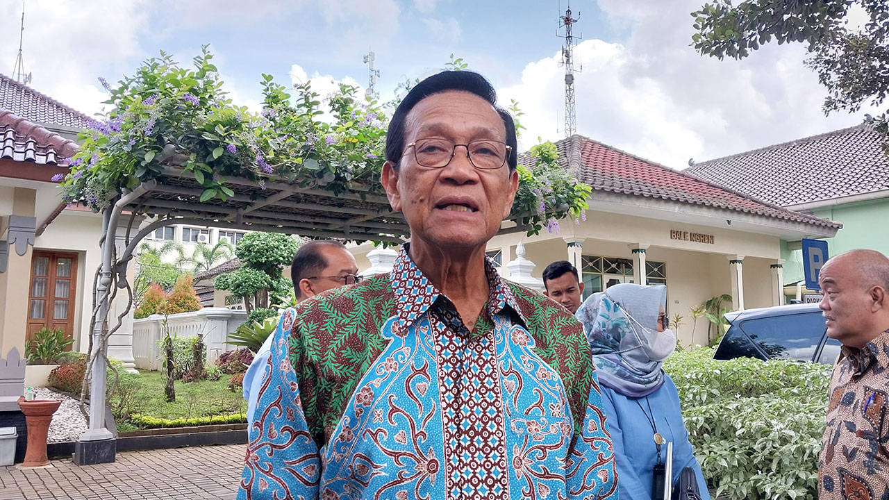 Gubernur DIJ Hamengku Buwono X. (Wulan Yanuarwati/Radar Jogja)