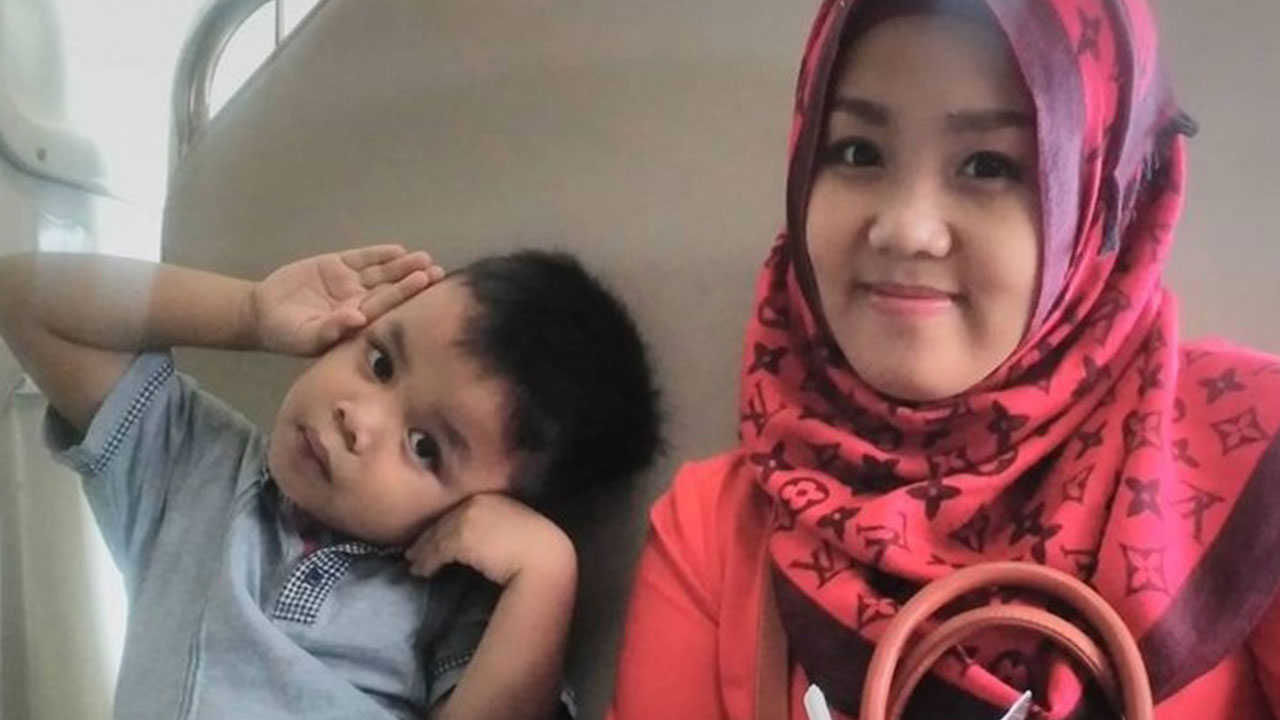 Pengurus syawalan trah dari Trah Notosehono, Ika Ningsih.(DOKUMENTASI PRIBADI)