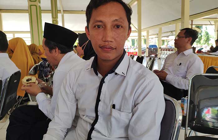 Ketua Forum Taman Bacaan Masyarakat (FTBM) Kabupaten Purworejo Andri Wijaya. JIHAN ARON VAHERA/RADAR PURWOREJO