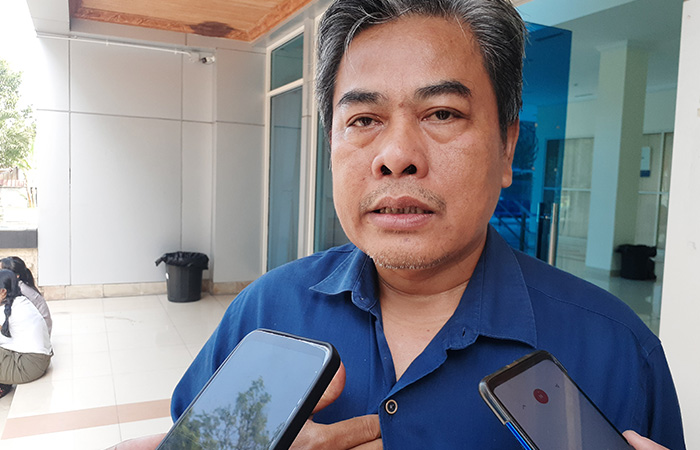 Rektor ISI Jogjakarta Timbul Raharjo. IWAN NURWANTO/RADAR JOGJA