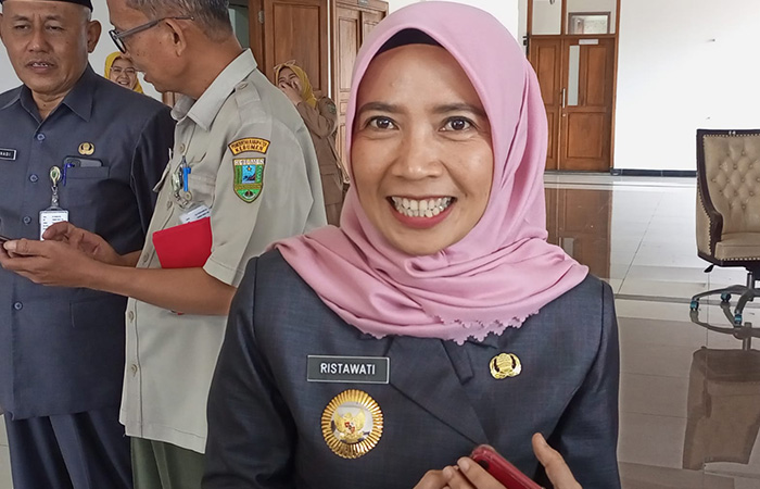 Wakil Bupati Kebumen Ristawati Purwaningsih.M Hafied/Radar Kebumen