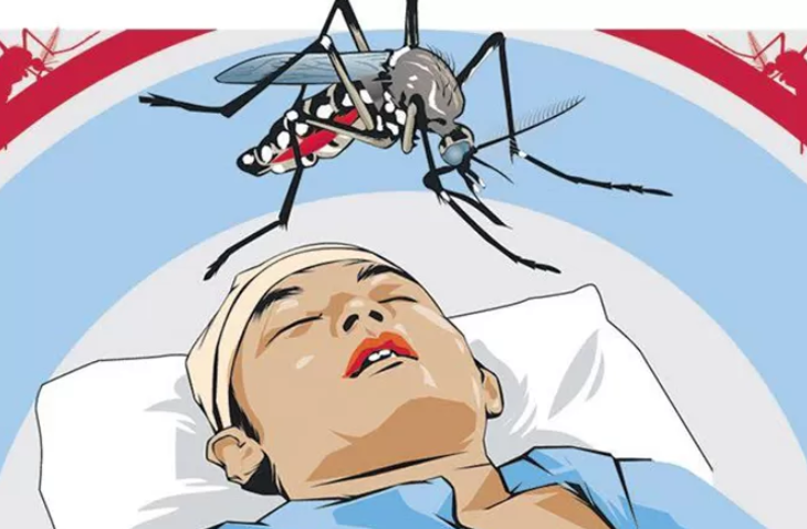 Ilustrasi gambar orang terkena DBD.(Website/Jawa Pos)