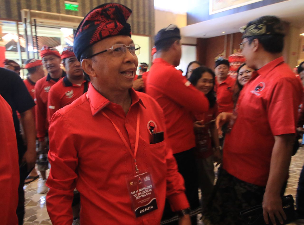 SOLID: Ketua DPD PDI Perjuangan Bali, Wayan Koster.
