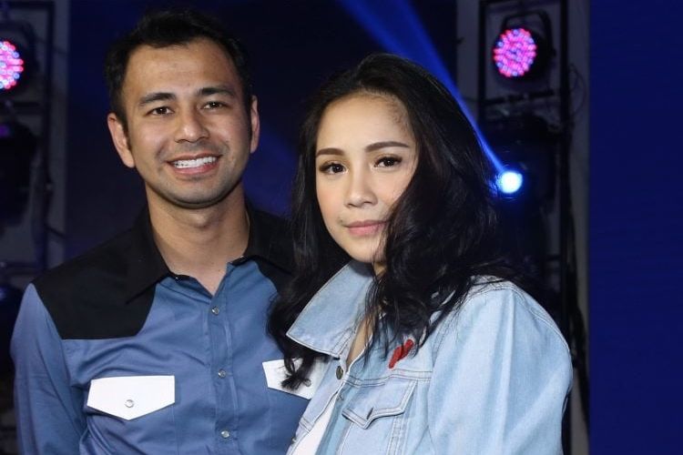 Raffi Ahmad dan istrinya, Nagita Slavina.