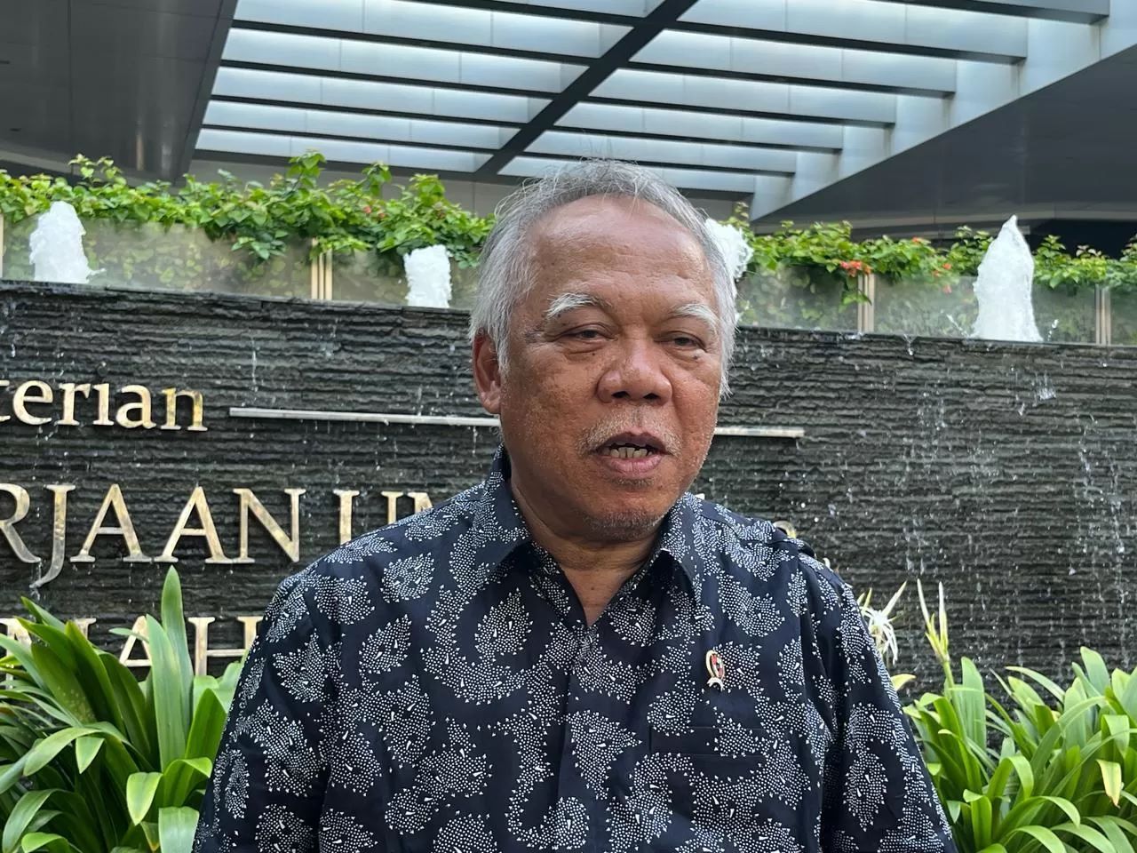Menteri Pekerjaan Umum dan Perumahan Rakyat (PUPR) Basuki Hadimuljono.