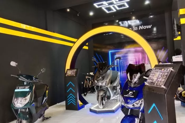 Motor listrik buatan dalam negeri United E-Motor.