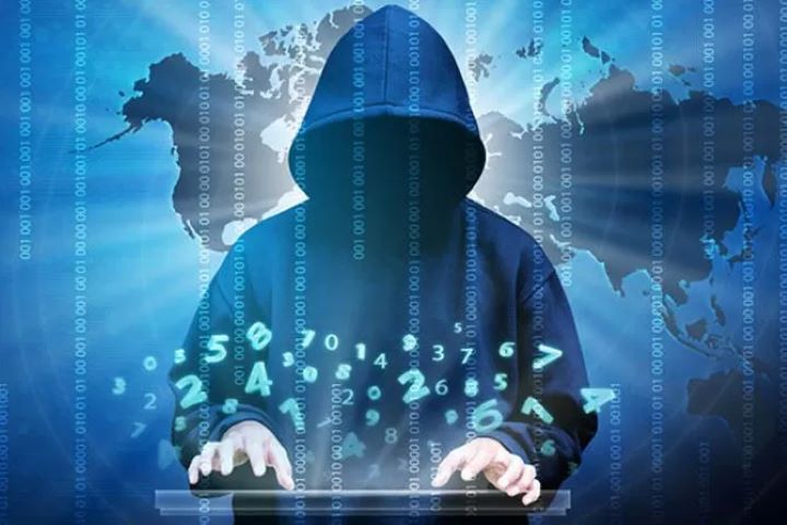 Illustrasi serangan cyber
