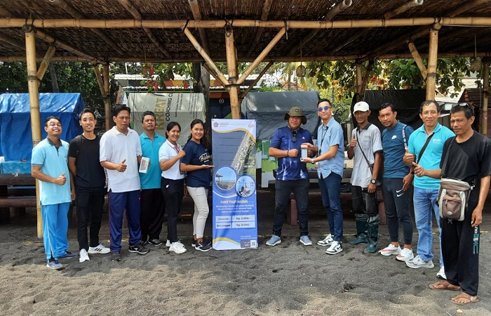 Penyerahan alat e-ticketing kepada Desa Giri Emas untuk digunakan pada DTW Pantai Giri Emas. Diharapkan mampu menggenjot PAD Buleleng dari sektor pariwisata.