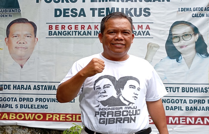 Ketua DPC Gerindra Buleleng, Gede Harja Astawa sebagai new comer anggota DPRD Bali dari Kabupaten Buleleng. Ia menambah kursi Gerindra di dewan Bali.