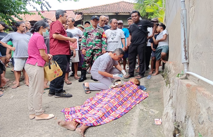 Suasana pemeriksaan pekak Nirta usai dilaporkan tak sadarkan diri hingga meninggal dunia.