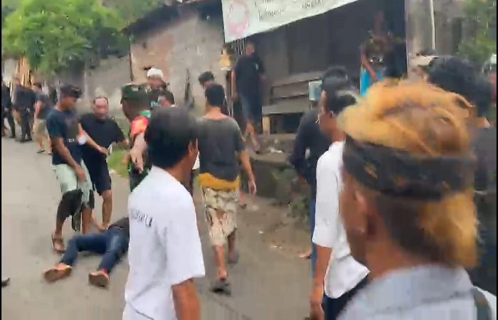 Insiden bentrokan yang terjadi di Desa Lokapaksa antar dua dusun saat pengerupukan Nyepi 1946/2024.