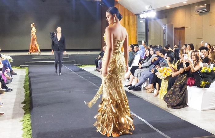 Bali Fashion Tendance 2024 digelar di Riverside Convention Center, Padang Sambian Kaja, Denpasar, Sabtu 16 Maret 2024.
