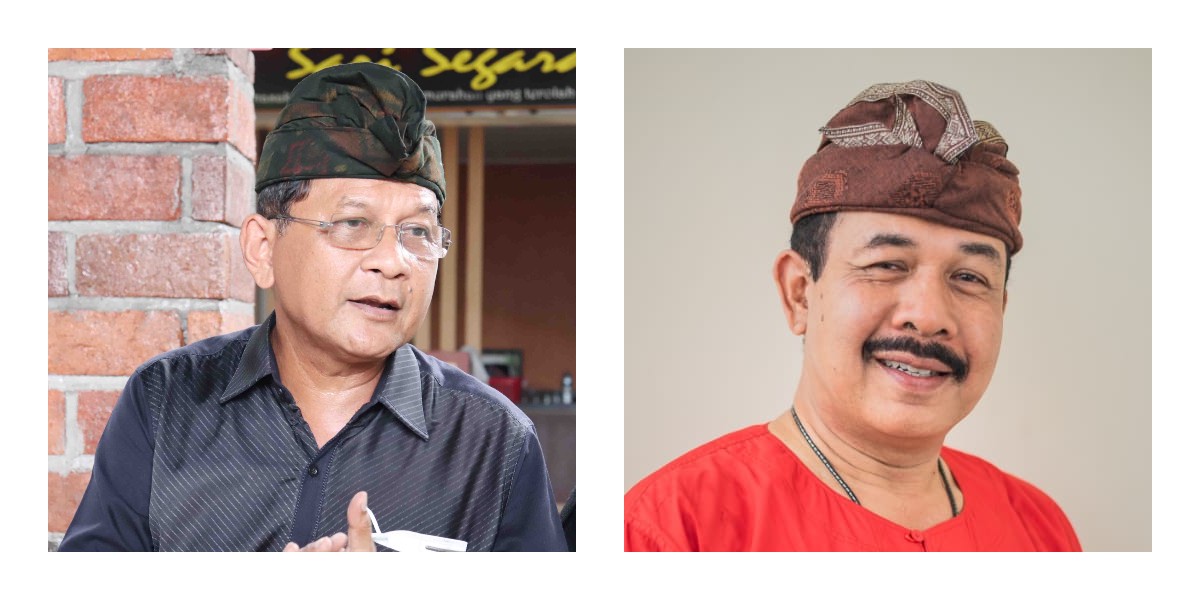 MASUK USULAN: dr. Nyoman Sutjidra, Sp.OG (kiri) dan Dr. dr. Ketut Putra Sedana, Sp.OG (kanan) masuk dalam bursa calon bupati dan calon wakil bupati buleleng.