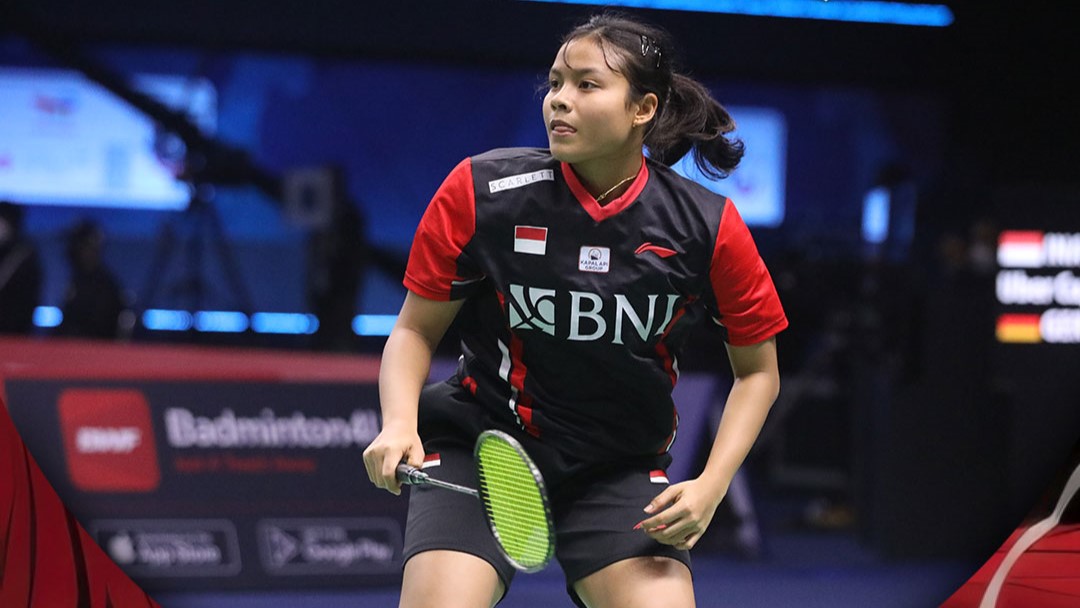 KOMPETISI PIALA UBER: Atlet badminton asal Buleleng, Komang Ayu Cahya Dewi saat berkompetisi pada ajang Spain Masters 2024, pada Maret lalu.