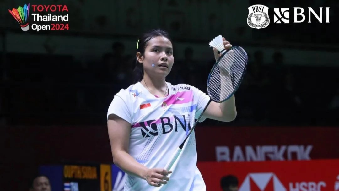 TETAP BERJUANG: Atlet badminton asal Buleleng, Komang Ayu Cahya Dewi pada turnamen Thailand Open 2024.