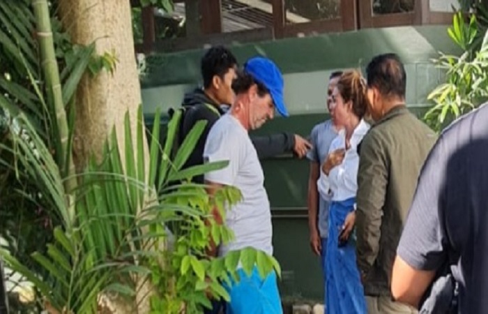 olisi mengamankan  Valdes Covarrubias, 50, karena penganiayaan, Jumat 17 Mei 2024.