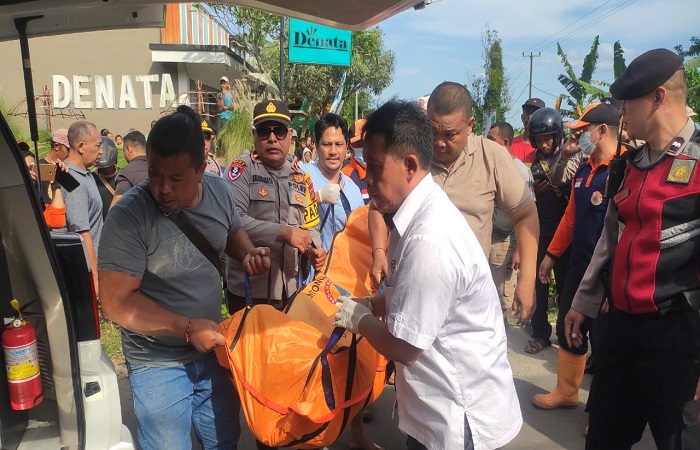 I Gede Suteja Agus Putra, 28, warga asal Desa Gunaksa, Kecamatan Banjarangkan, Klungkung, Bali ditemukan tidak bernyawa di saluran irigasi Subak Dawan, Desa Dawan Klod, Kecamatan Dawan, Selasa (21/5).