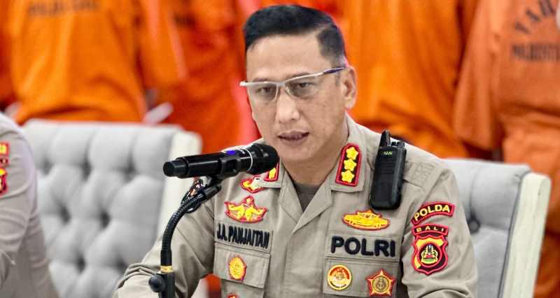BICARA KASUS: Kabid Humas Polda Bali, Kombes Jansen Avitus Panjaitan.