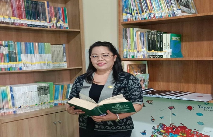 Perpustakaan Griya Widya Swara di SMPN 1 Banjar yang menjadi juara 1 lomba perpustakaan se-Kabupaten Buleleng, tingkat SMP. Yang menarik, ada koleksi sejarah di perpustakaan tersebut.